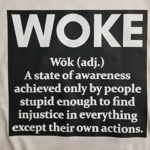 🆕 GILDAN G640 "SOFT STYLE Custom Tee "WOKE" Graphic - Picture 8 of 9